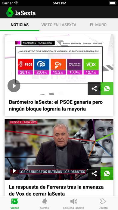 LaSexta | Noticias en directo App screenshot #1