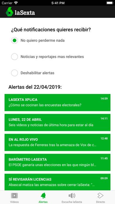 LaSexta | Noticias en directo App screenshot #4