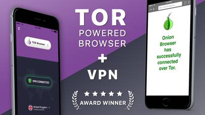 TOR Browser plus VPN plus Ad Blocker App screenshot #1