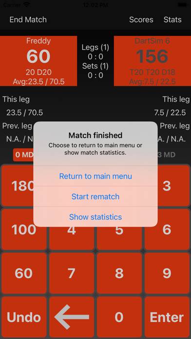 DartCohol Darts Trainer App screenshot #4