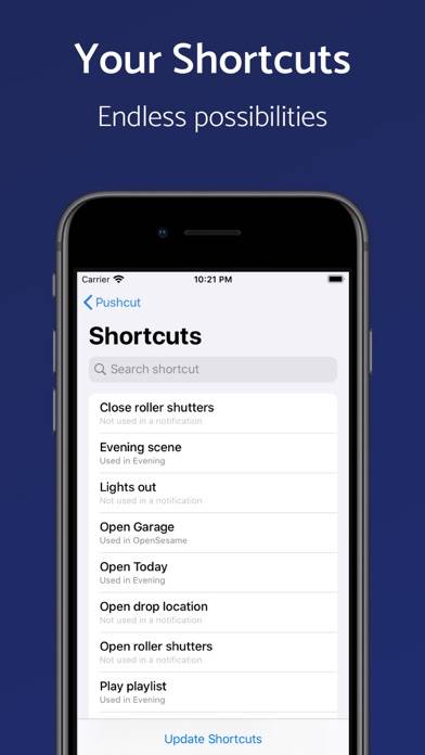 Pushcut: Shortcuts Automation Captura de pantalla de la aplicación #6