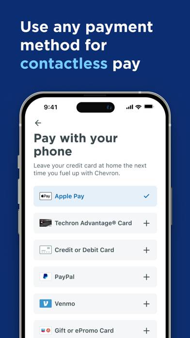 Chevron App screenshot