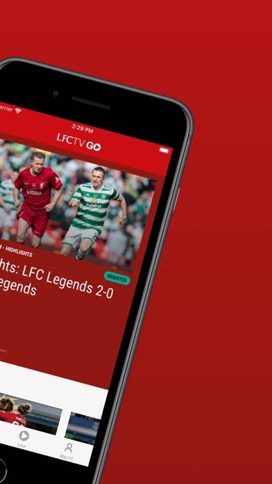 LFCTV GO Official App Captura de pantalla de la aplicación