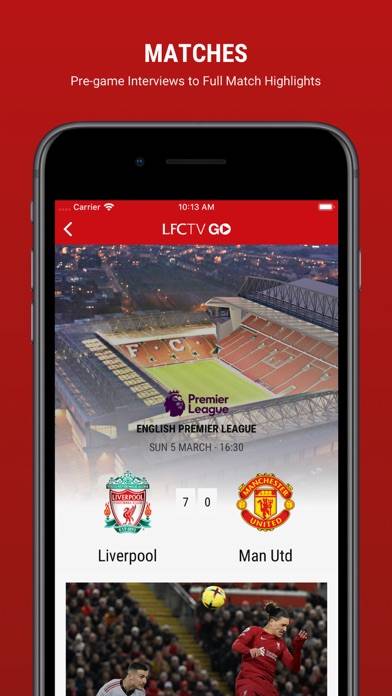 LFCTV GO Official App Captura de pantalla de la aplicación