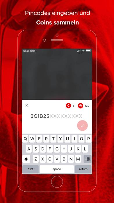 Coca-Cola: Spielen & Gewinnen App-Screenshot #3