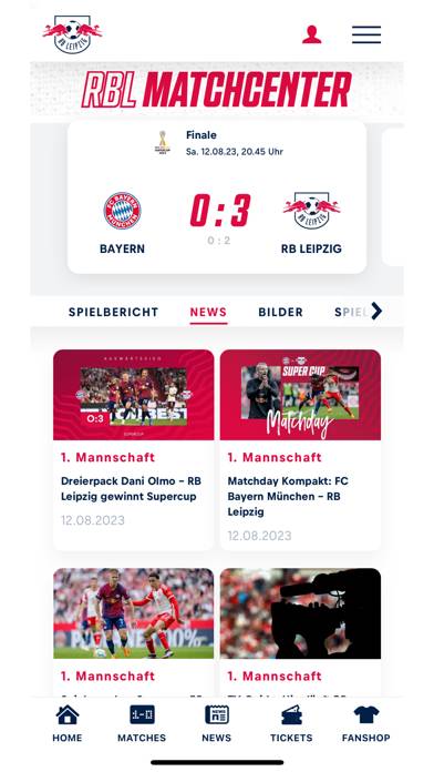 RB Leipzig App-Screenshot #2