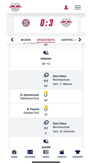 RB Leipzig App-Screenshot #3