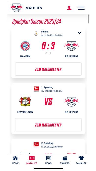 RB Leipzig App-Screenshot #4