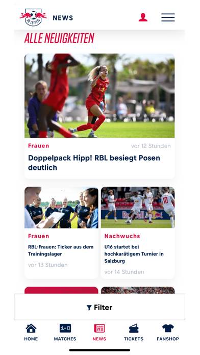 RB Leipzig App-Screenshot #5