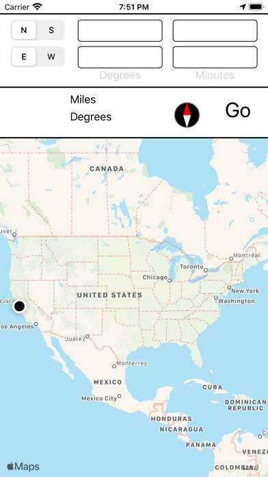 GPS Destination Captura de pantalla de la aplicación #1