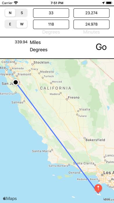 GPS Destination Captura de pantalla de la aplicación #2