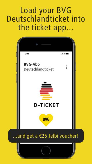 BVG Jelbi: Mobilität in Berlin App-Screenshot #1