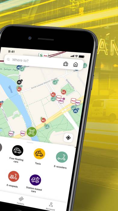 BVG Jelbi: Mobility in Berlin App-Screenshot #3