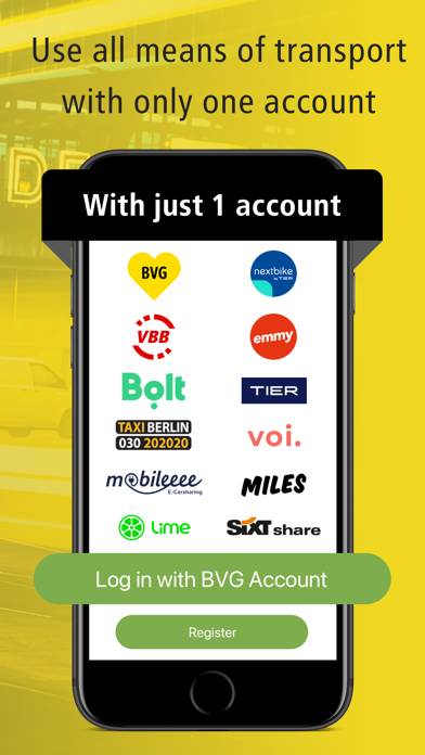 BVG Jelbi: Mobility in Berlin App-Screenshot #4