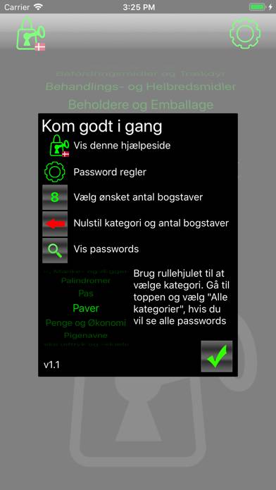 PassGen password generator DK App screenshot #4