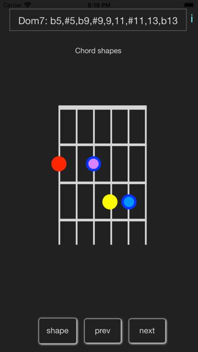 Guitar Flash Chords App skärmdump