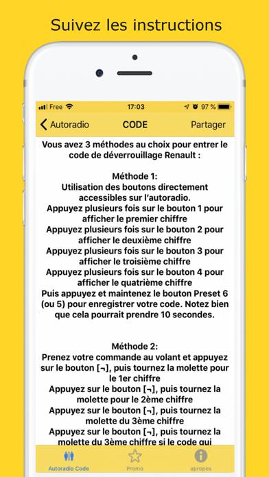 Car Radio Code App screenshot #4