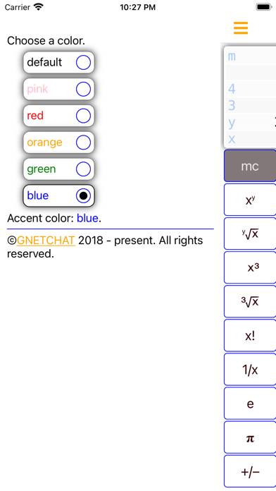 My RPN Calculator Captura de pantalla de la aplicación #3