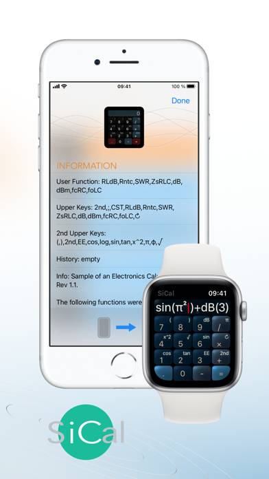 SiCal Watch Captura de pantalla de la aplicación #1