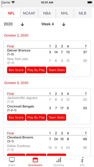 Dofu NFL Football and more App screenshot #2