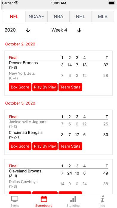 Dofu NFL Football and more App screenshot