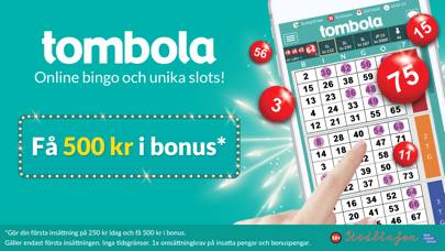 Tombola.se – bingo & slots App skärmdump #1