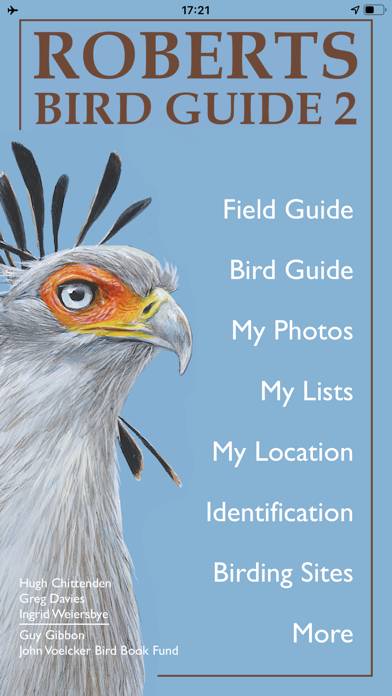 Roberts Bird Guide 2 App screenshot #1
