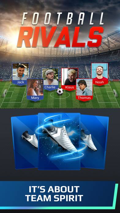 Football Rivals: Soccer Game Captura de pantalla de la aplicación #1