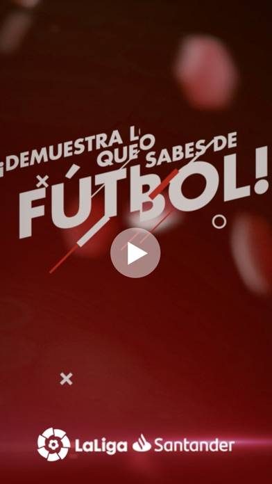 Santander Football Quiz Captura de pantalla de la aplicación #1