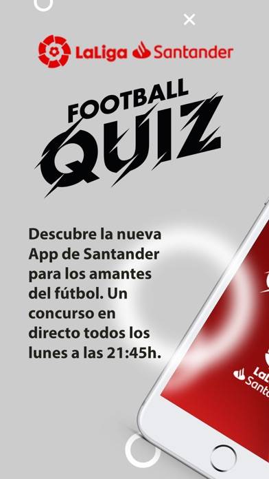 Santander Football Quiz Captura de pantalla de la aplicación #2