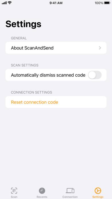 ScanAndSend App-Screenshot #5