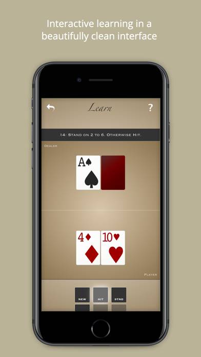 Blackjack by Card Coach Captura de pantalla de la aplicación #3