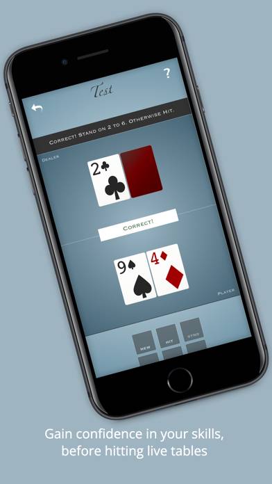Blackjack by Card Coach Uygulama ekran görüntüsü #4