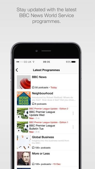 BBC World Service Captura de pantalla de la aplicación #2