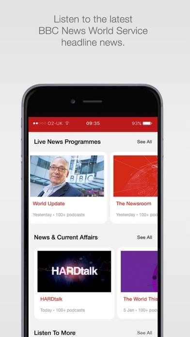 BBC World Service Schermata dell'app #4
