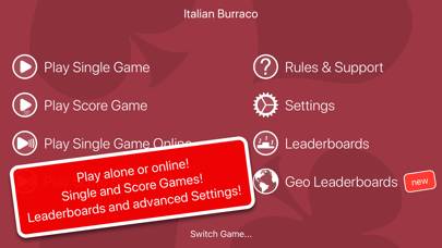 Buraco Online or Alone Schermata dell'app #2
