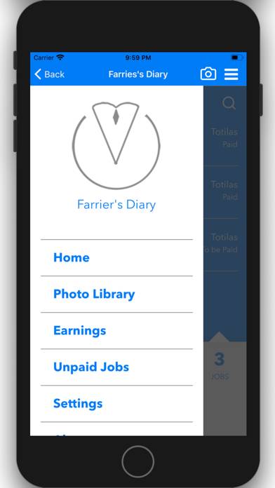 Farrier's Diary Captura de pantalla de la aplicación #5