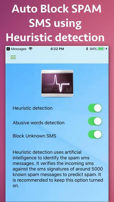SMS Spam Stopper screenshot