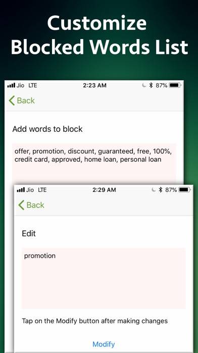 SMS Spam Stopper App screenshot #6