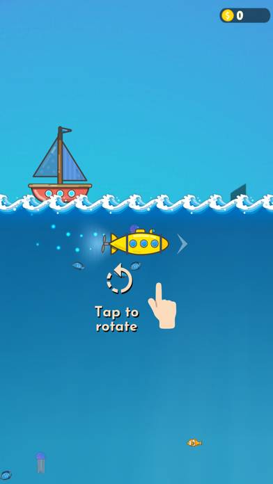 Submarine Jump! Schermata dell'app #1