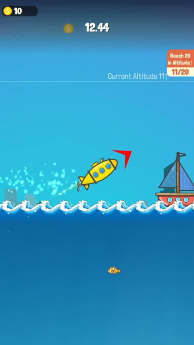 Submarine Jump! Capture d'écran de l'application #4