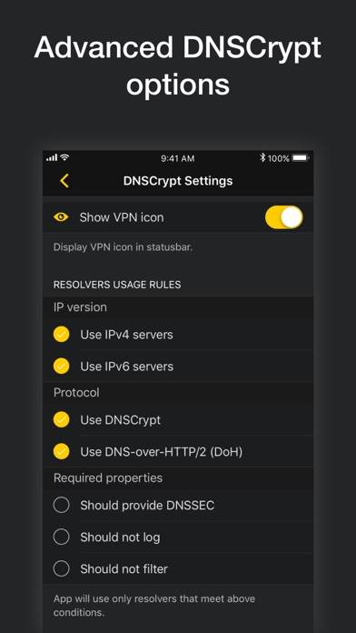 DNSCloak • Secure DNS client App screenshot #2