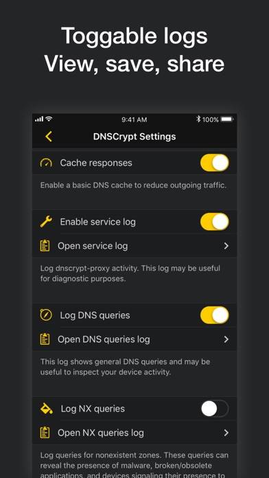 DNSCloak • Secure DNS client Schermata dell'app #3