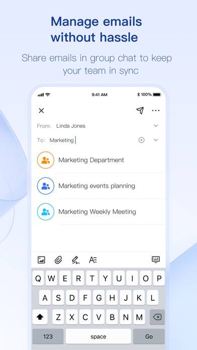 Lark App-Screenshot