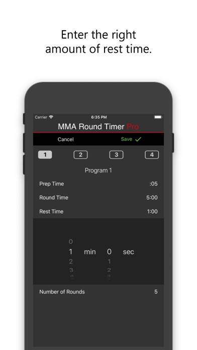 MMA Round Timer Pro App screenshot #5