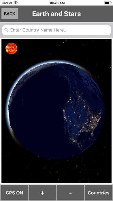 3D Earth Globe Captura de pantalla de la aplicación #2