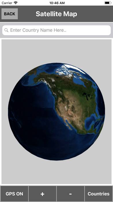 3D Earth Globe Captura de pantalla de la aplicación #3
