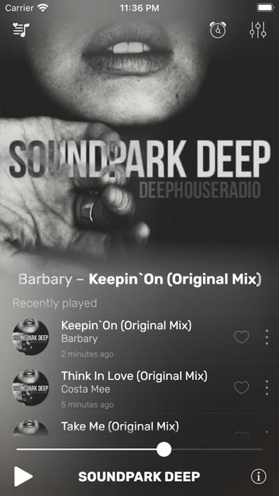 Soundpark #deep Скриншот приложения #2