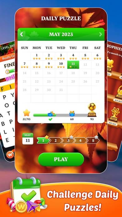 Word Search Pop: Brain Games game screenshot