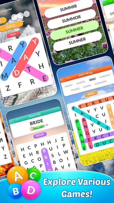 Word Search Pop: Brain Games App screenshot #4